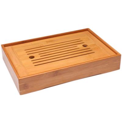 China Viable Traditional Chinese Luxury Wooden Round Cup Bamboo Serving Serving Gongfu Porcelain Kungfu Afternoon Tea Set With Tray for sale