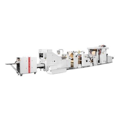 China Packaging Industry Kraft Paper Bag Making Machine With Printing for sale