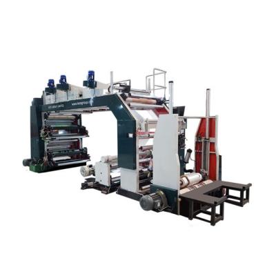 China Flexible Package Printing Machine Professional Flexographic Printing 8 Color for sale