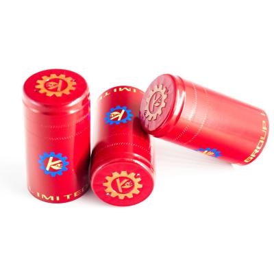 China Non Refillable Customed Polylaminate Wine Bottle Caps Aluminum Caps for sale