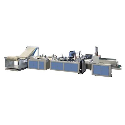 China Low Budget Hotels Small Non Woven Shopping Bag Bags Cutting Machine Non Woven Fabric Bag Cutting And Sealing Machine for sale