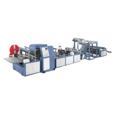 China Full Automatic Hotels U W Cut Non Woven Fabric Bag Making Machine Morocco Spunbond Nonwoven Bag Making Machine Price for sale