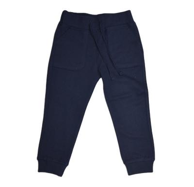 China Anti-pilling Cotton Long Joggers Boys Basic Plain Pants For Kids for sale