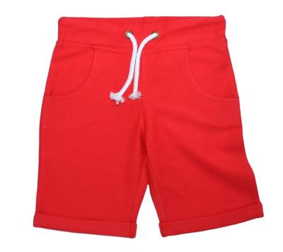 China Anti-pilling Boys Shorts 100% French Terry Cotton With Drawstring for sale