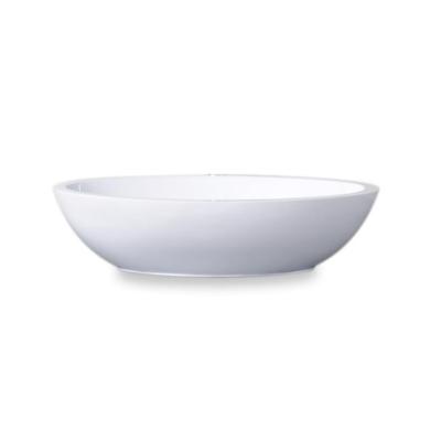 China Art SM-8302 Modern Artificial Stone White Bathroom Basin For Australia for sale