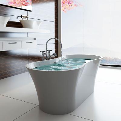 China Manufacturer Modern Indoor Bathroom Bathtub SM-8601 China New Free Standing 1 Person Bathtub for sale