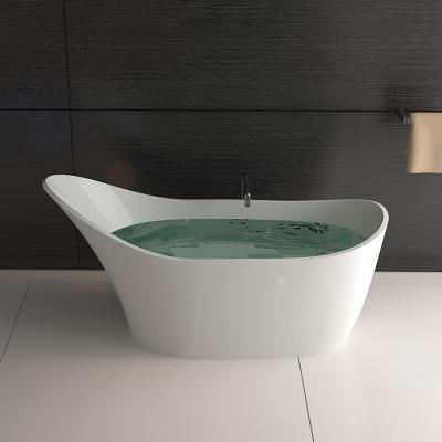 China SM-8605 Modern Luxury Synthetic Natural Resin Popular Solid Stone Bathtub for sale