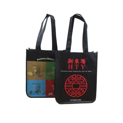 China OEM Order Reusable Recyclable Engraving Customized Handled Printed PP Non Woven Laminated Shopping Bag for sale