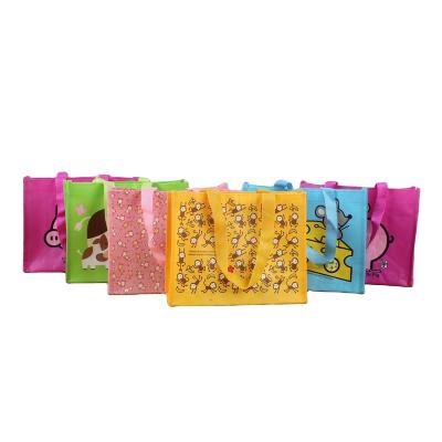 China Custom Printing Handled Zodiac Siblings Reusable Reusable Recycled Nonwoven Bag for sale