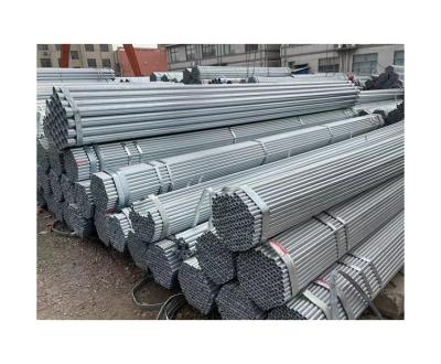 China Decoration factory sale Q235B carbon steel round pipe shaped steel pipe galvanized iron pipe price for sale