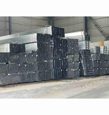 China Economic Decoration Custom Design Square Q235B/Q355B Square Metal Stainless Steel Tube Black Carbon Steel Pipe Tubes for sale