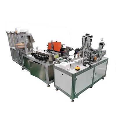 China Factory Fully Automatic Face Mask Making Machine One Clogs One High Speed ​​Flat Face Mask Machine Automatic Face Mask Making Machine for sale