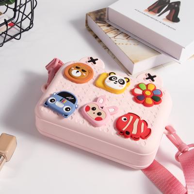 China Wholesale Customized Fashion Coin Purse Silicone Cross Shoulder Handbag Anti-theft Cute Cartoon Classic Bag Body Shoulder Bag for sale