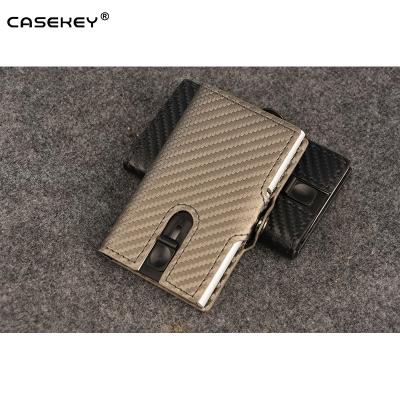 China Credit Card Holder Anti Theft Aluminum Rfid Blocking Wallet For Men for sale