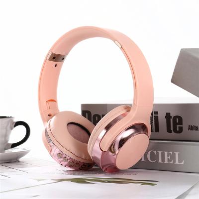 China Earphone Shenzhen Factory Pink Kids Game Bluetooth Headset Earphone for sale