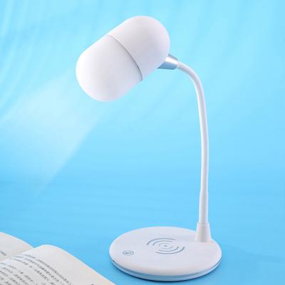 China Wireless Charger For Mobile Phone High Quality Wireless Charger Touch Control Music Led Light Lamp Bluetooth Speaker for sale