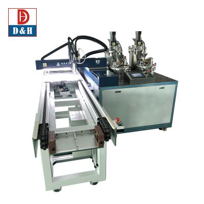 China Capacitor Manufacturing Automatic CNC AB Glue Dispensing Machine Line for Application for sale