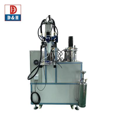 China Self-Clean 2K Silicone Epoxy PU AB Resin Mixing Machine for Meter Mix and Dispensing for sale