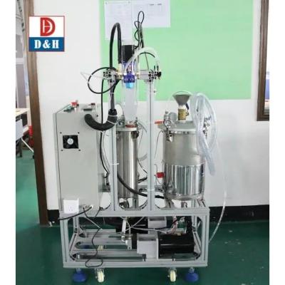 China Manual AB two-component resin glue dispensing machine 2 part epoxy resin digital glue dispenser for sale