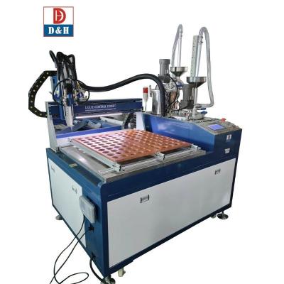 China vacuum dispensing machine precision potting machine glue dispenser solar energy system glue dot applicator for sale