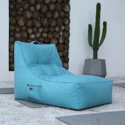 China Foam Chairs American Chaise Lounge Outdoor Bean Bag Sofa Bed Manufacturer With Filling for sale