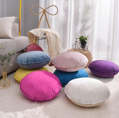 China Cute Anti-Static Ins Style Pillows Color Decorative Pure Velvet Circle Tiles Custom Blanket For Teen Girls for sale