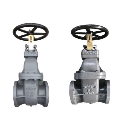 China General GATE VALVES JIS F7364 CAST IRON 10K100 10K150 10K200 for sale