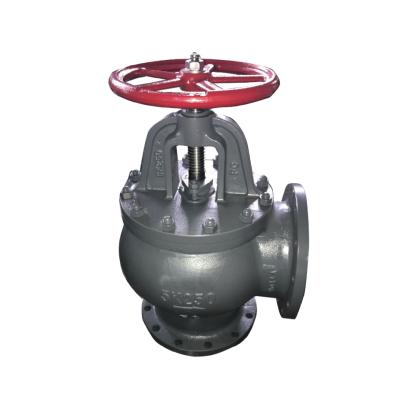 China General JIS F7354 SCREW-DOWN CONTROL ANGLE VALVES CAST IRON 5K for sale