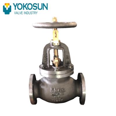 China General JIS F7311 CAST STEEL 5K BALL STOP VALVES for sale