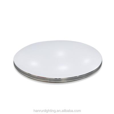 China Modern Hot Selling Product In Europe Silver Edge Round Contemporary LED Ceiling Light for sale