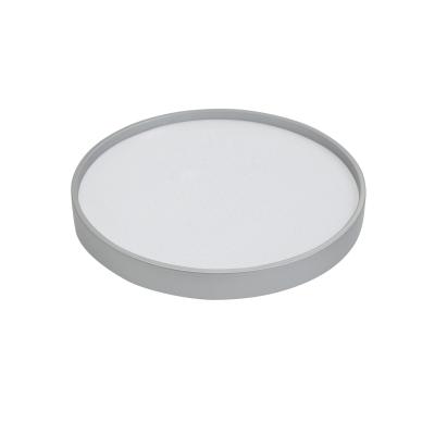 China Modern european style silver contemporary round led ceiling light for living room for sale