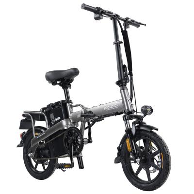 China Aluminum Alloy Frame Electric Folding Bicycles for sale