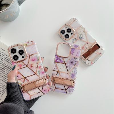 China Design Shockproof Marble Case Back Cover For iPhone 13 13 Promax, For iPhone 12 Promax Kickstand Case Phone Cover for sale