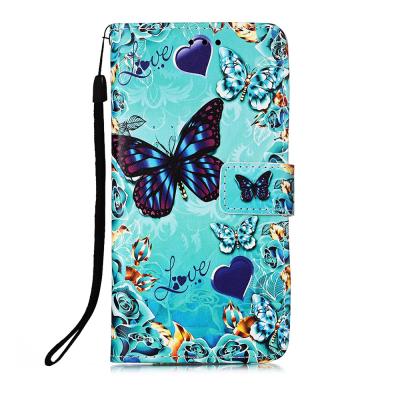 China Wholesale Shockproof Phone Case Wallet Cover For Samsung Galaxy S22 Plus, For Galaxy A13 5G Butterfly Case for sale