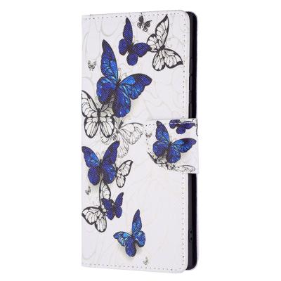 China Cute Panda Shockproof Credit Cards Case For Samsung Galaxy S22, For Samsung S22 Plus Butterfly Flip Phone Case for sale