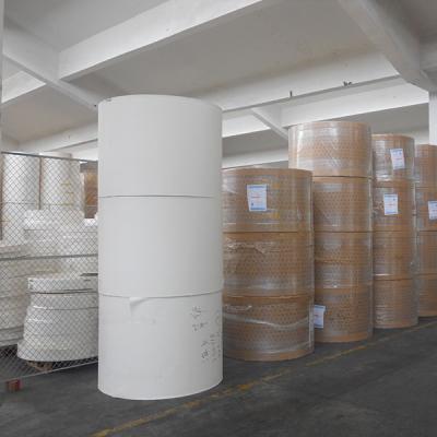 China FSC&BRC&ISO9001& YUM Professional waterproof certification raw materials single/double sided pe pla paper rolls for sale