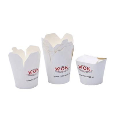 China Sustainable Custom Travel Biodegradable Disposable Eco Friendly Take Out Fast Food Container Paper Box With Lid for sale