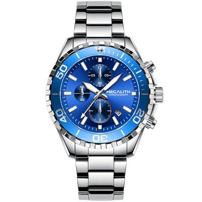 China Reloj Hombre Chronograph Brand Waterproof Wristwatch Top Calendar Chronograph Quartz Watch for sale