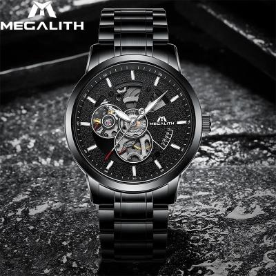 China Reloj Hombre Luxury Waterproof Megalith Skeleton Wrist Watch Automatic Men's Quartz Watches Automatic Mechanical Watches for sale