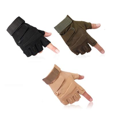 China Competitive Price Outdoor Sports Fingerless Half Finger Out Of Gloves Cycling Gloves Half Finger for sale