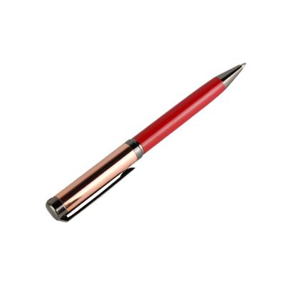 China Promotional Pen Luxury Gold Engraver Metal Ballpoint Pen, Metal Gift Pen with Stand for sale