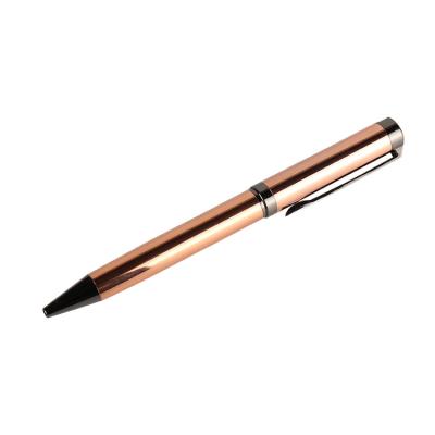 China Promotional Pen Office pormo gift custom pen rose gold ball pen luxury metal, metal pen set for sale