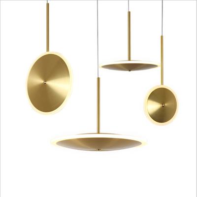 China Modern living room rose gold pendant light for sale