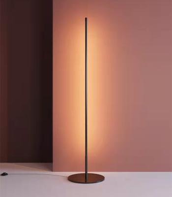 China Modern simple magic bedroom RGB atmosphere living room hotel floor lamp LED corner lamp for sale