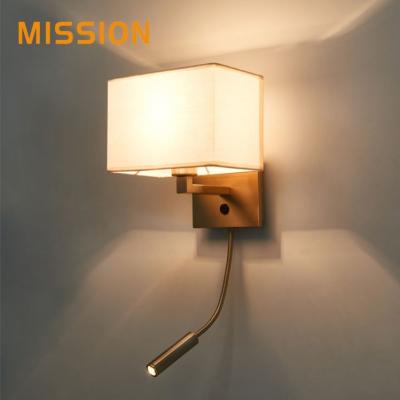 China Wholesale Modern 60w Cafe Gooseneck Headboard Indoor Wall Lamp for sale