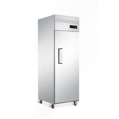 China Single-Temperature Eco-Friendly Swing Doors Straight Reach-In Commercial Beverage Display Showcase Freezer With ETL for sale