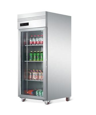 China Commercial Upright Mini Fridge For Restaurant Custom Energy Efficiency Refrigerator Freezer Top Freezer Refrigerators Kitchen for sale