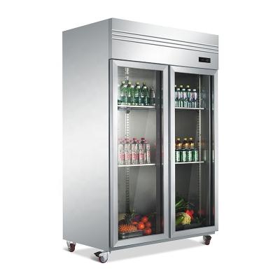 China High Quality Energy Efficiency Beverage Ice Cream Freezer Upright Glass Door Display Fridge Refrigerators and Freezers for sale