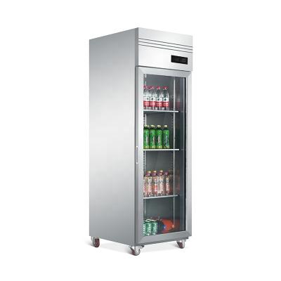 China Commercial Glass Supermarket Low Power Energy Efficiency Door Showcase Island Display Chiller Chest Freezer for sale