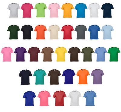 China High quality 180G cotton elective custom made men's uniform round neck short sleeve T-shirt printed LOGOT shirt for sale